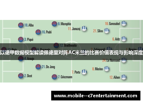 以德甲数据模型解读佩德里对阵AC米兰的比赛价值表现与影响深度